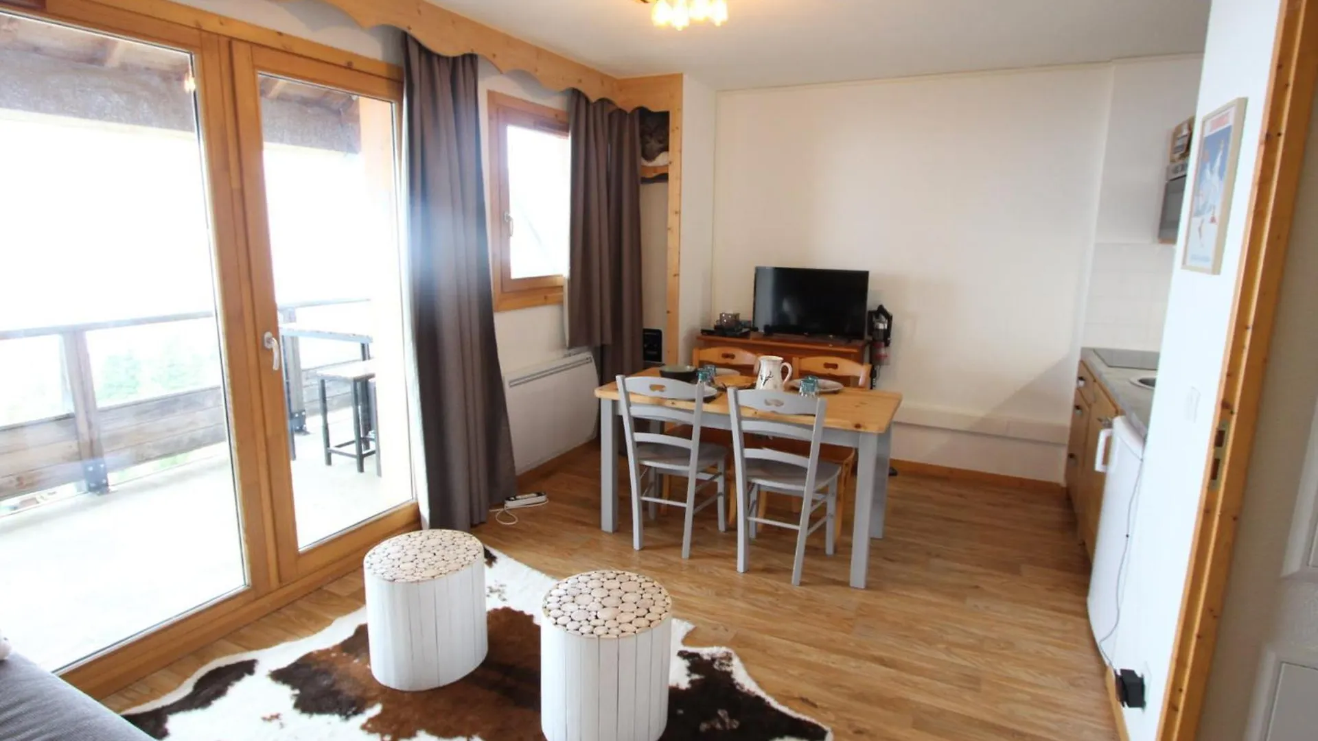 Charmant Studio Cabine A Chamrousse, Balcon, Tv - Fr-1-549-145 Apartment